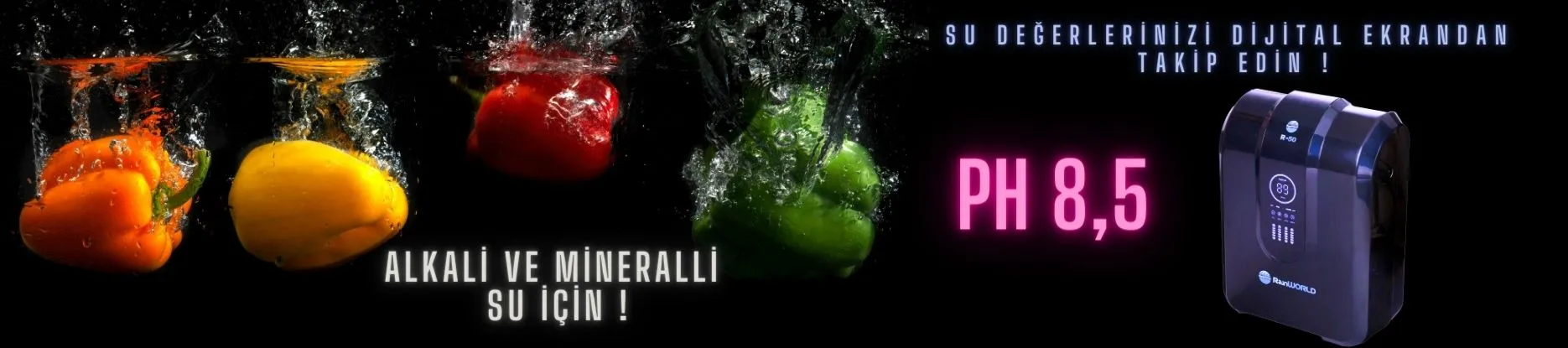 Alkali ve mineralli su - R-50 Dijital