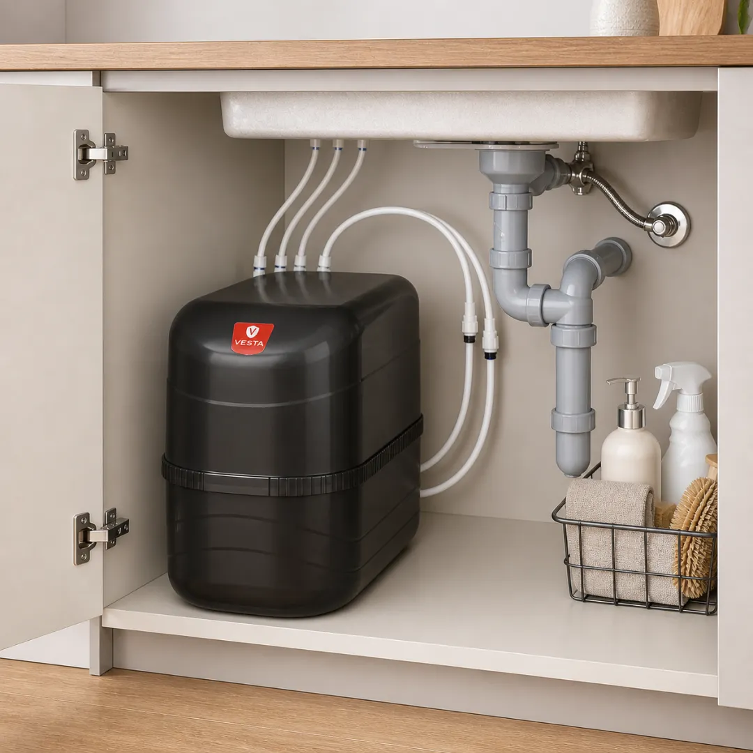 Vesta Black Eko Su Arıtma Cihazı 5 Filtreli Reverse Osmosis Metal Tanklı - Görsel 2